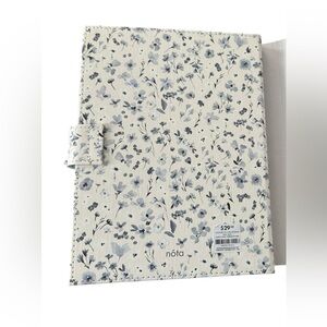 Indigo nota Locking Journal Blue Floral Hardcover with Gold‎ Lock & Key – New